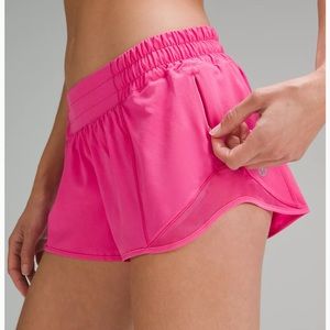 Lululemon Hotty Hot Shorts Sonic Pink